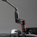 Topcase de aluminio (plateado)
