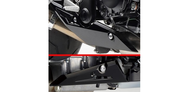 CARENADO INFERIOR NEGRO MATE GSR750 CARENADO INFERIOR NEGRO MATE GSR750