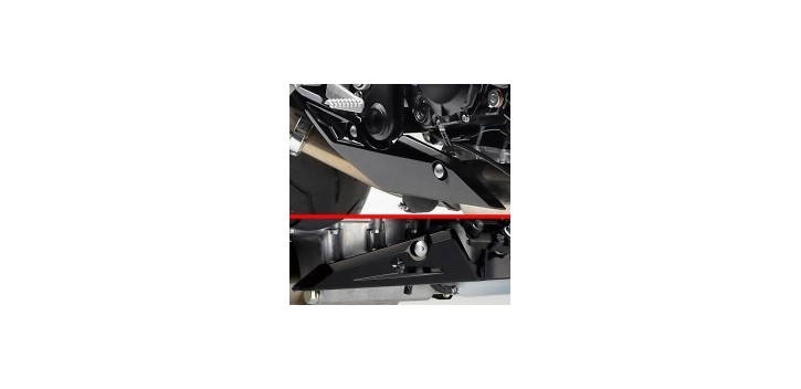 CARENADO INFERIOR NEGRO BRILLO GSR750 CARENADO INFERIOR NEGRO BRILLO GSR750