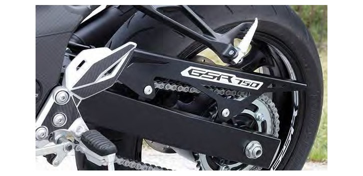 CUBRECADENA ALUMINIO GSR750