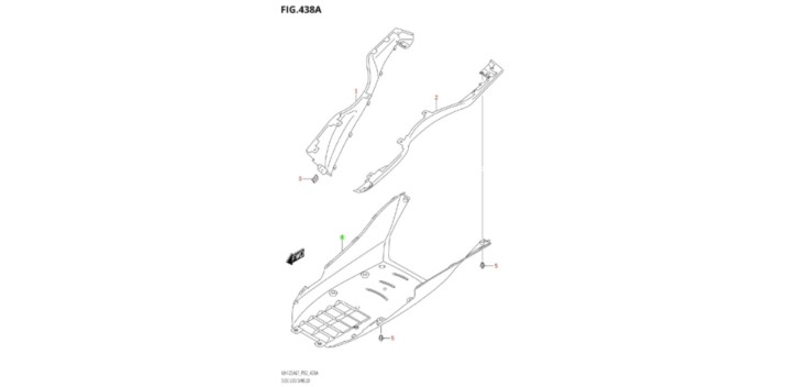 SUZUKI LOWER COWL