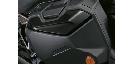 SUITCASE MOLDINGS GSX-S1000GT/GX GLASS BLACK