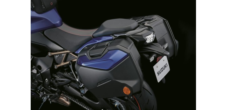 KIT DE MALETAS GSX-S1000GT AZUL METALIZADO KIT DE MALETAS GSX-S1000GT AZUL METALIZADO