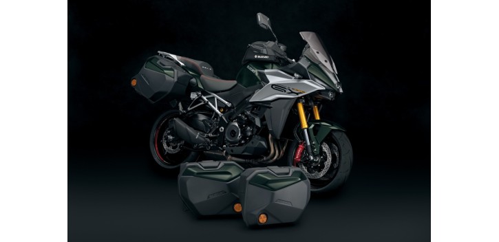 KIT DE MALETAS GSX-S1000GX VERDE PERLA MATE KIT DE MALETAS GSX-S1000GX VERDE PERLA MATE