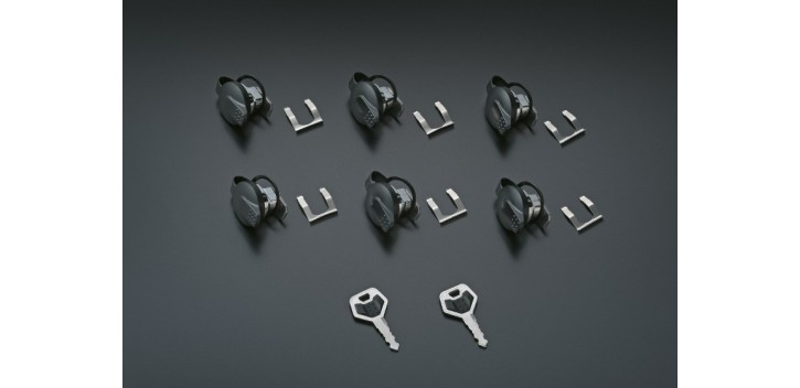 KEY SET ALUMINIUM SIDE CASE V-STROM (6UN.)