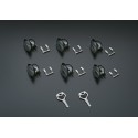 KEY SET ALUMINIUM SIDE CASE V-STROM (6UN.)