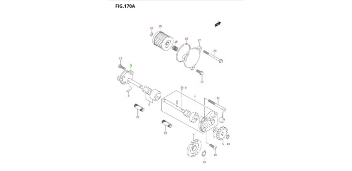 SUZUKI TRANSMISSION OIL PUMP
