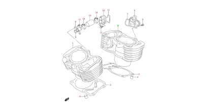 REAR CYLINDER SUZUKI