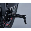 BLACK FOOT REST BRACKET AND STEPS (RH) BY SUZUKI SV 650